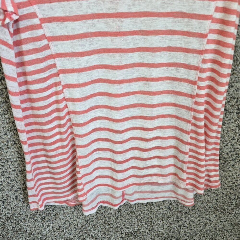 Lane Bryant Top Womens‎ Plus 14/16 Pink Striped Scoop Neck Rayon Blend Ladies - Picture 5 of 7